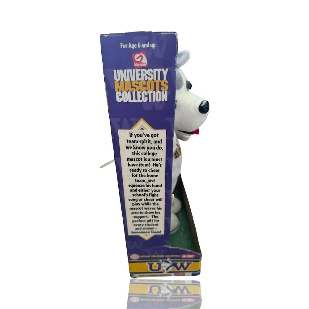 Gemmy University of Washington Huskies Animated Singing Mascot: NIB